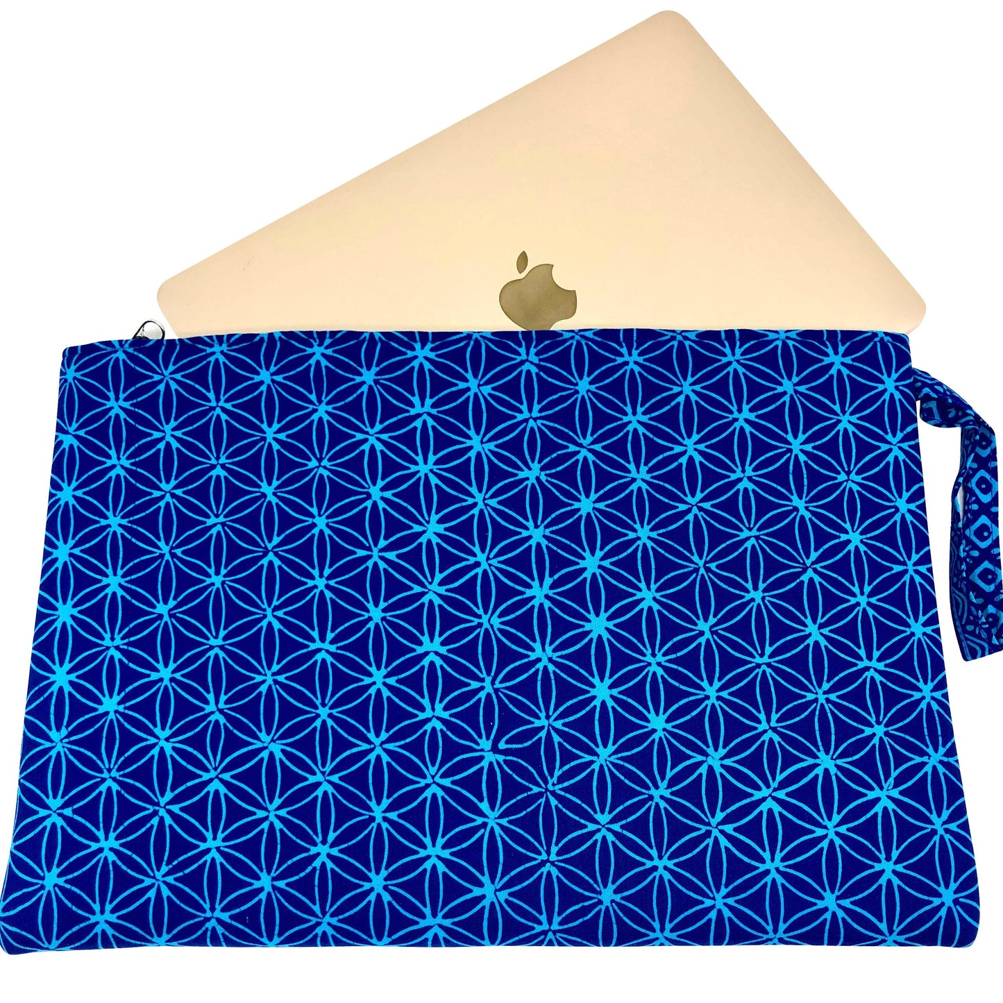 Laptop Hülle Flower of Life, royal