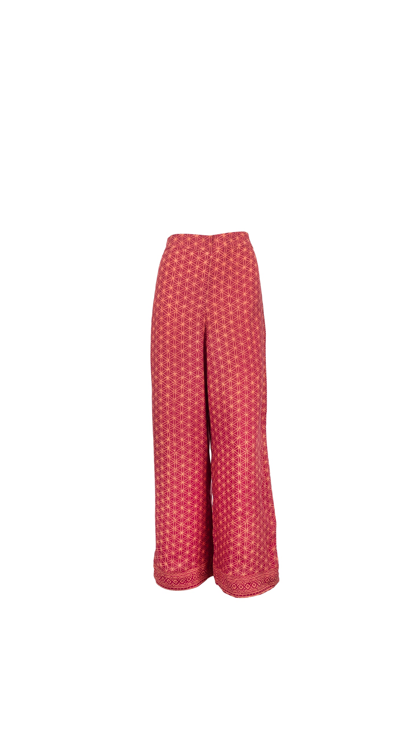 Kimono Set Flower of Life, rot/apricot