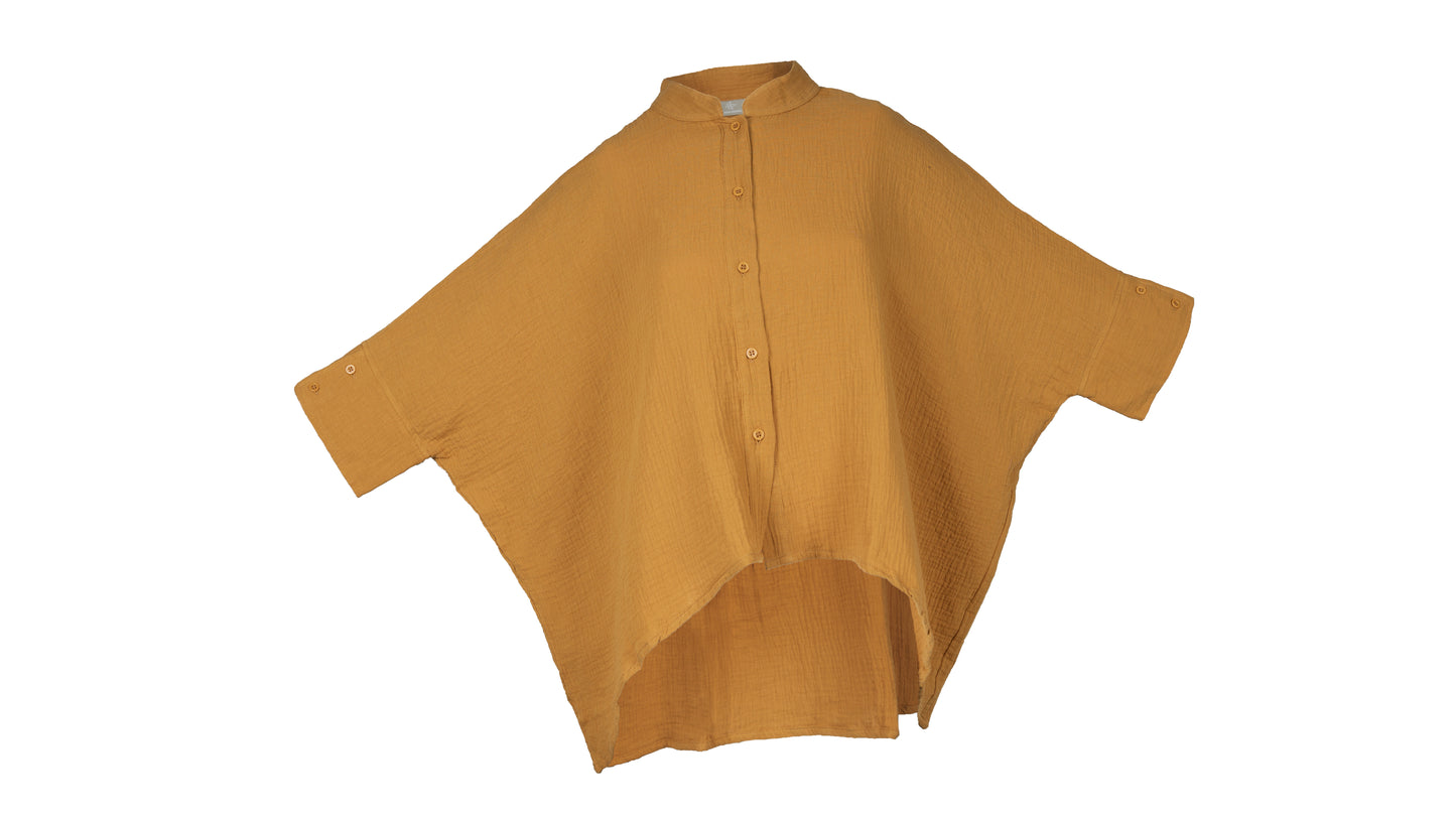 Muslin Twin Set, moustard