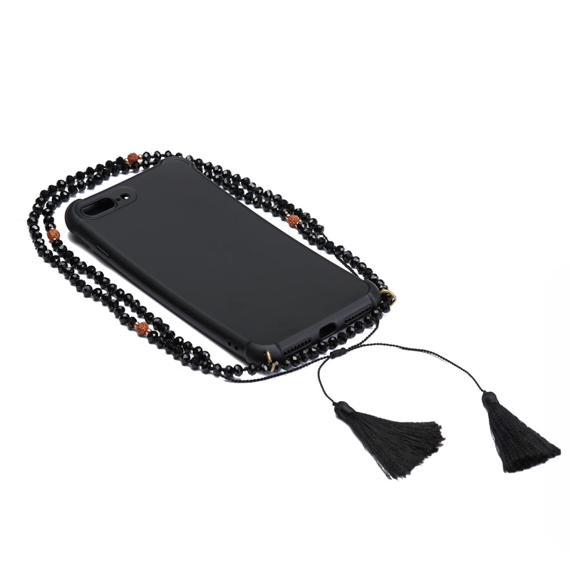 Schwarze Hülle mit Berkilau Kette