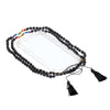 Transparente Hülle mit Lava Chakra Kette