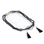 Transparente Hülle mit Lava Chakra Kette