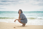 Lia Kaftan Suksma, navy/weiss