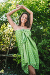 Sarong Kubus, grün