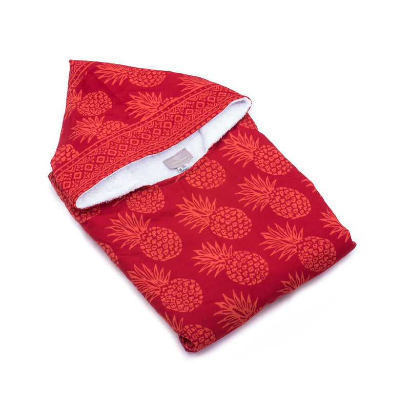 Hoody Ananas, rot/orange