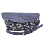 Bauchtasche Flower of Life schwarz