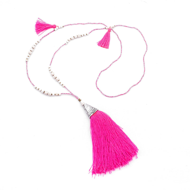 Halskette Batur pink