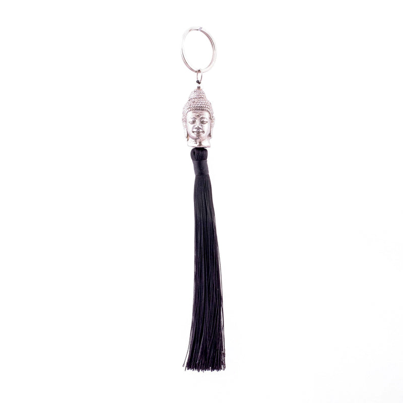 Anhänger Buddha klein schwarz/silber