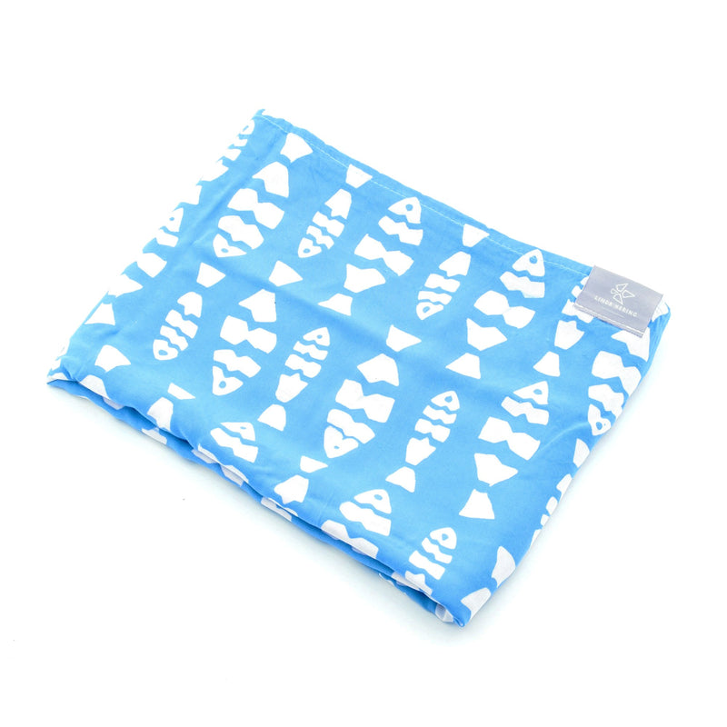 Kindersarong Fisch himmelblau