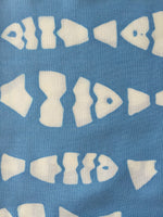 Kindersarong Fisch himmelblau