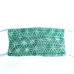 Gesichtsmaske Flower of Life, grün
