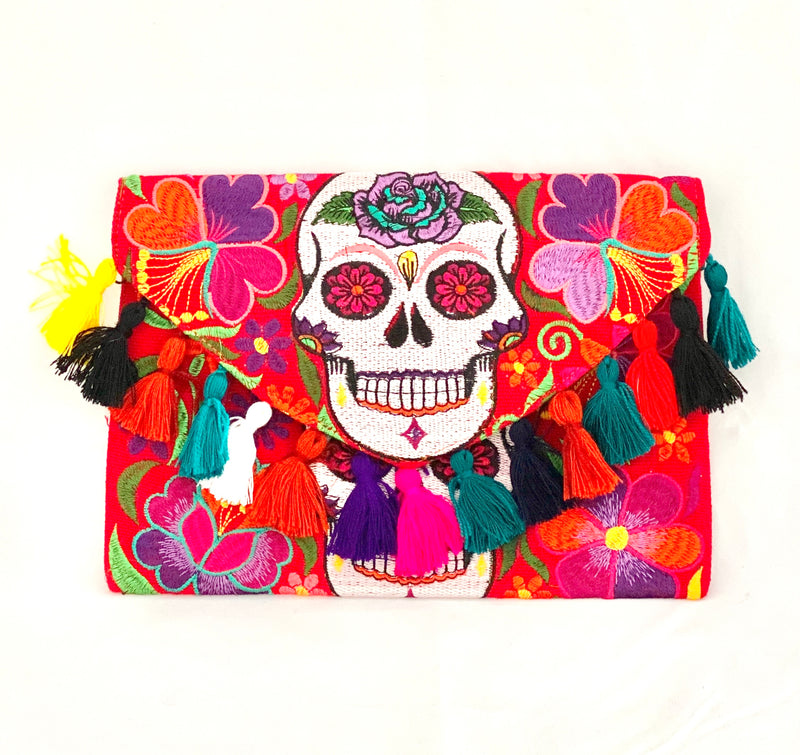 Cráneo Clutch, pink