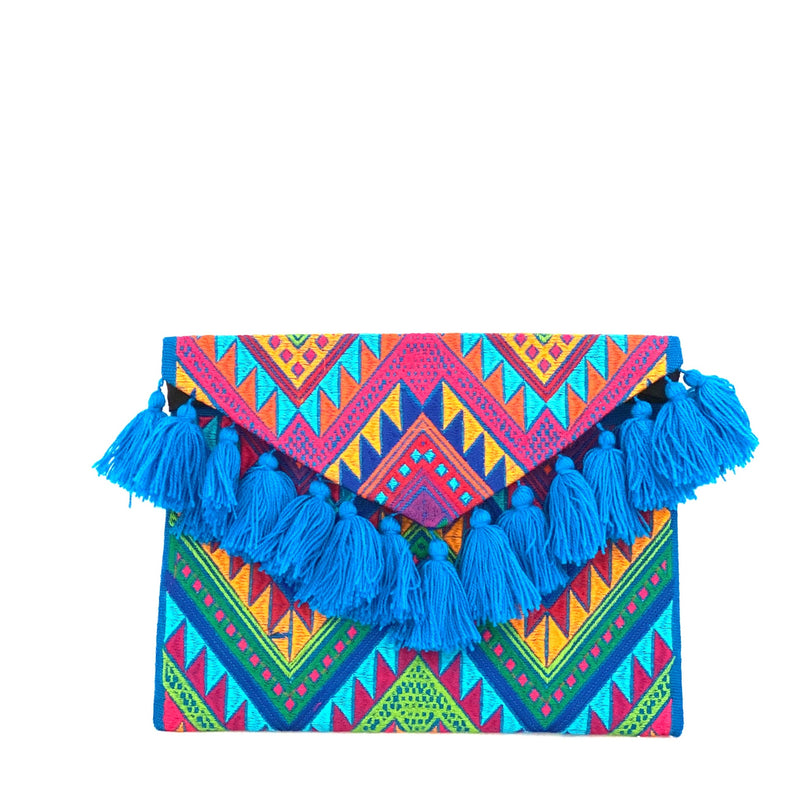 Frida Clutch, blau