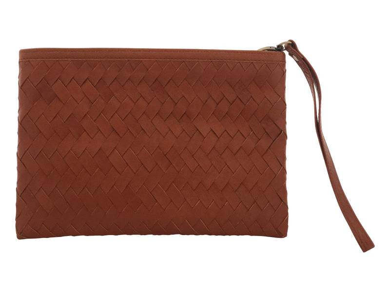 Sienna Clutch, rehbraun