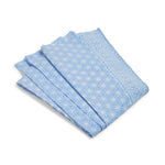 Sarong Flower of Life hellblau