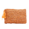 Seegrass Clutch gross, oranges