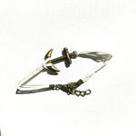 Armband Anker, weiss