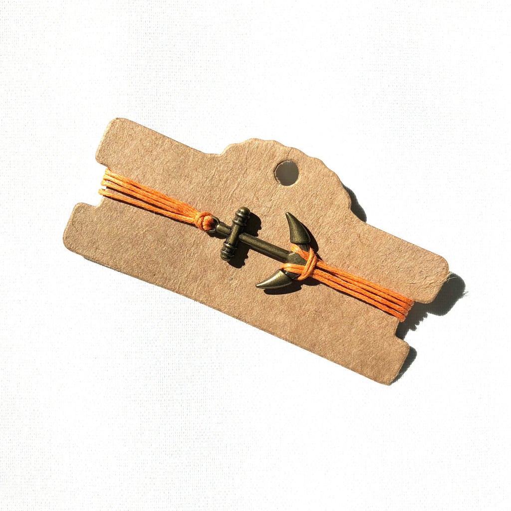 Armband Anker, orange