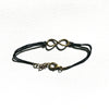 Armband Infinity, schwarz