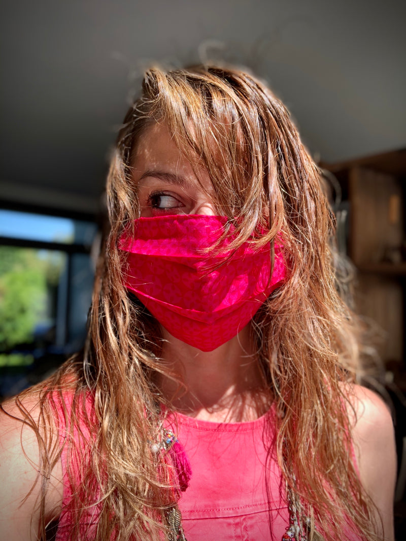 Gesichtsmaske Cinta, magenta