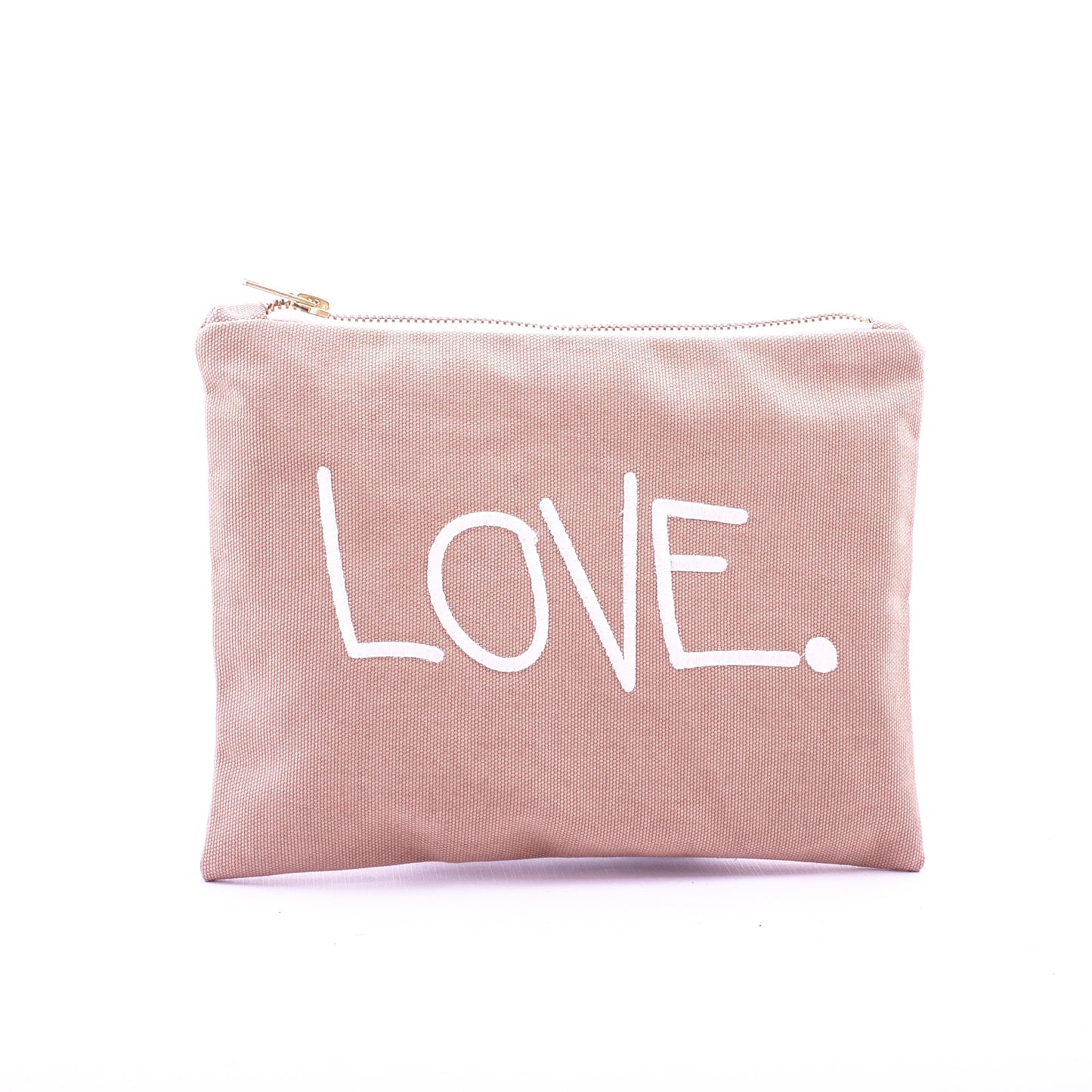 LOVE. Pouch klein, beige