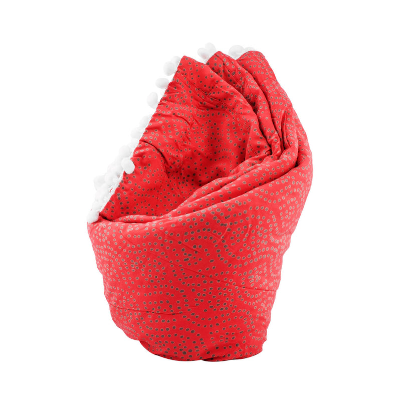 Rundes Badetuch Ampas mit Pompon